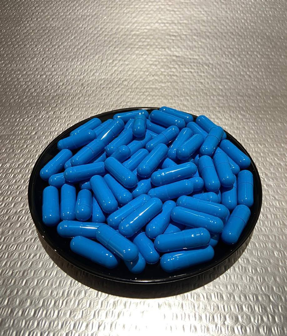 Blue Stimulant Pill