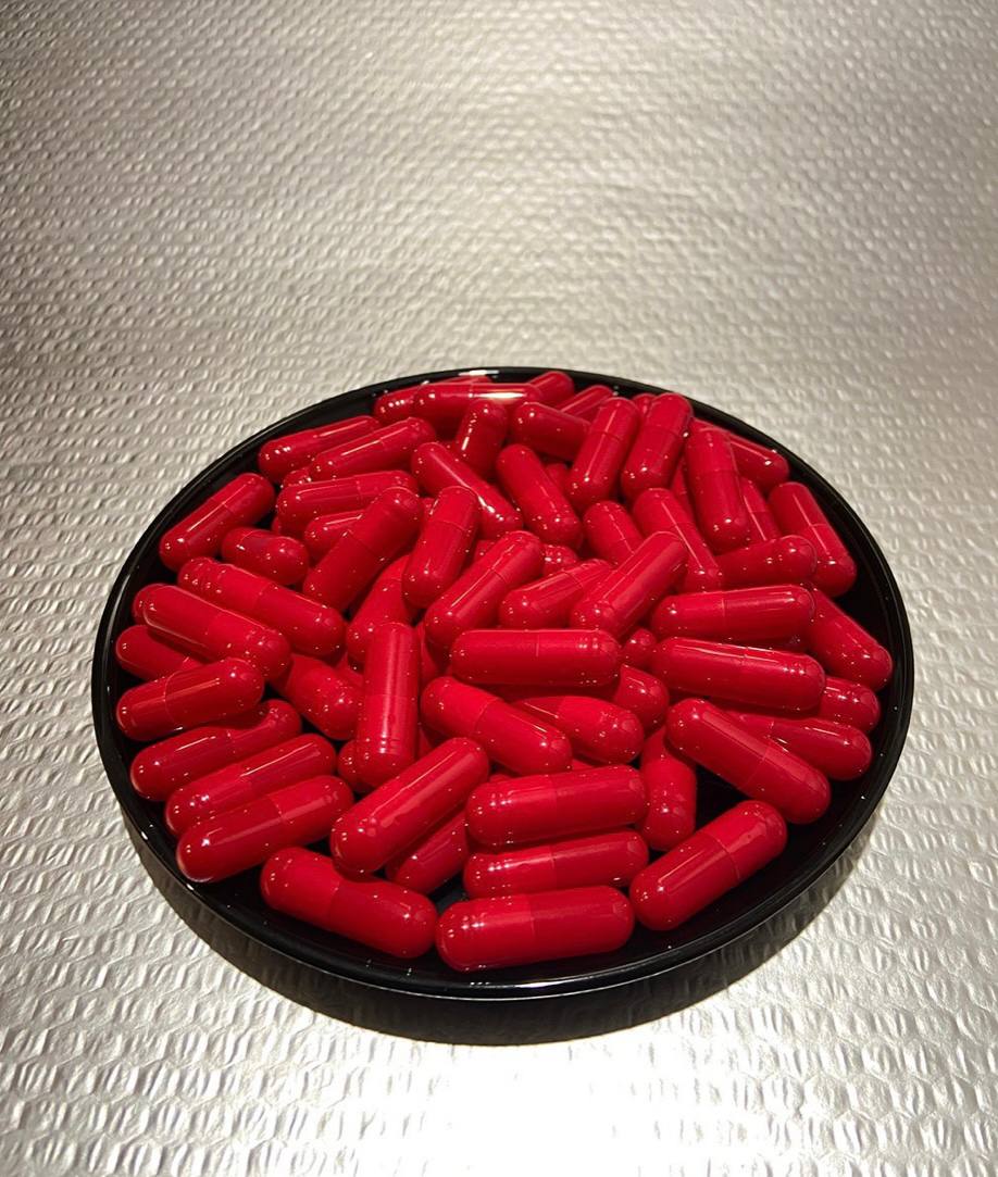 Red Stimulant Pill